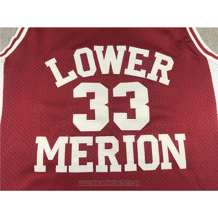 Camiseta Lower Merion Kobe Bryant #33 Rojo